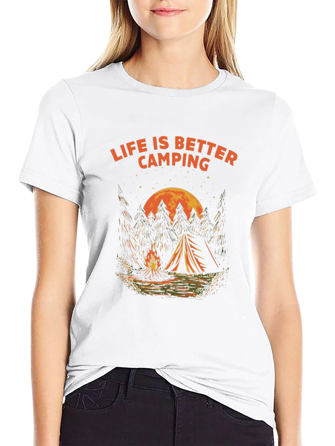Life is Better Camping Graphic Tee