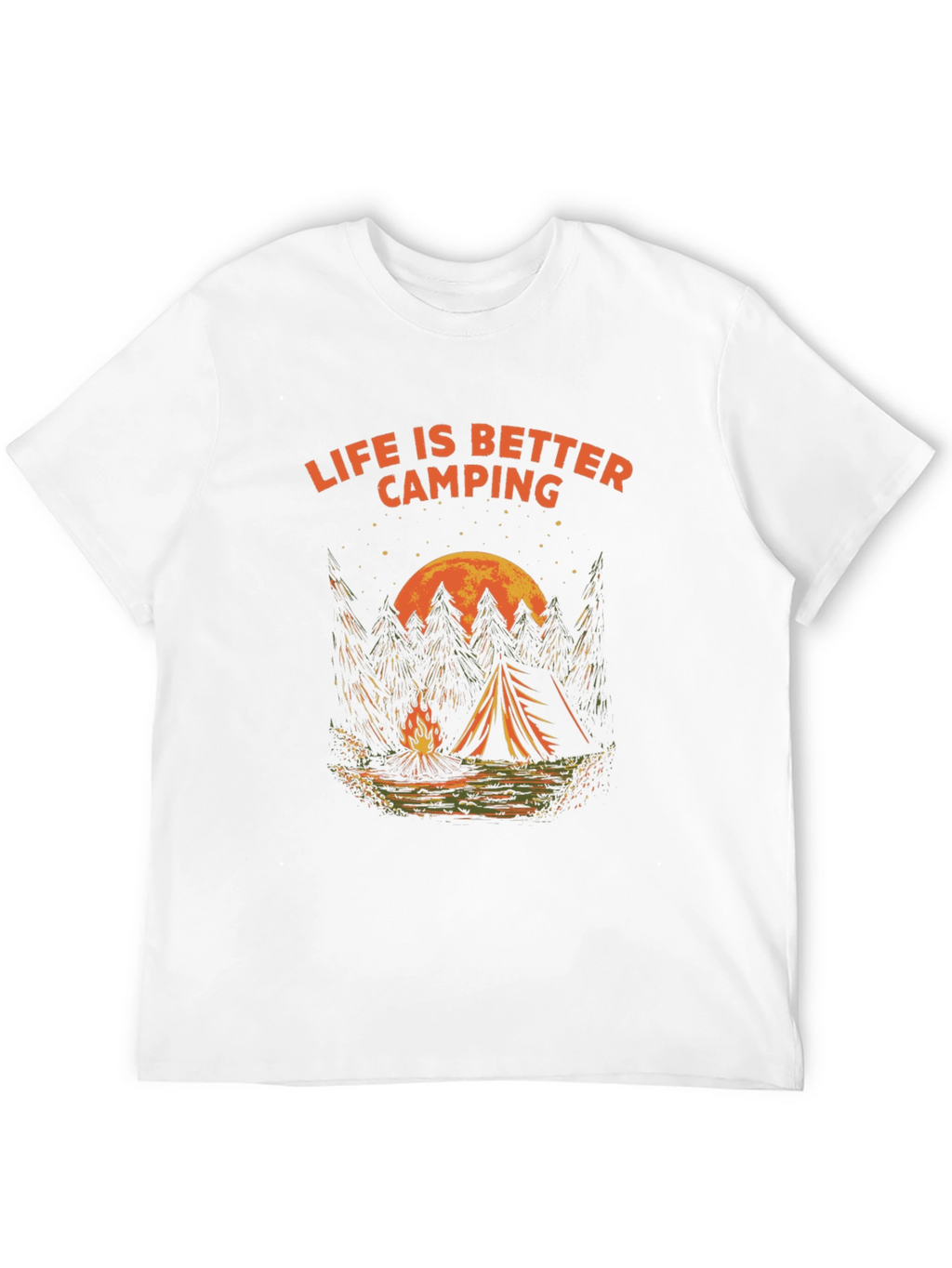 Life is Better Camping Graphic Tee