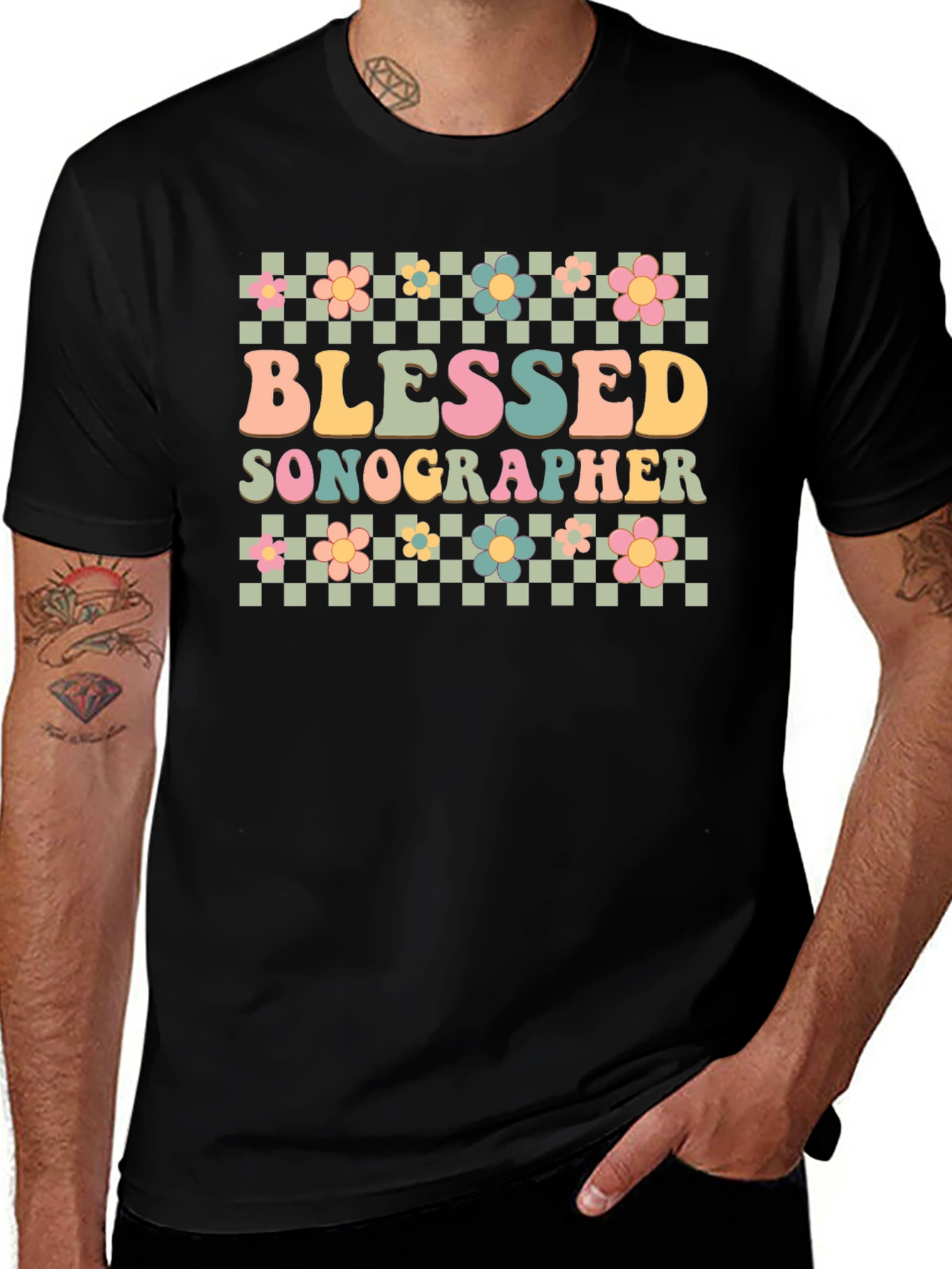 Blessed Sonographer Graphic Tee