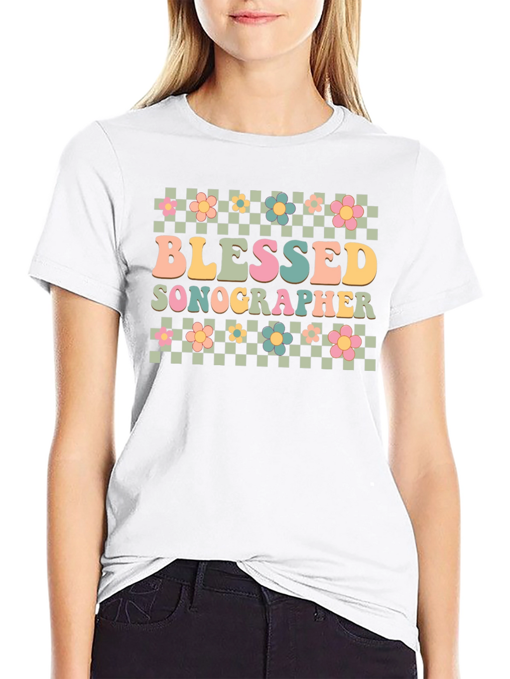 Blessed Sonographer Graphic Tee