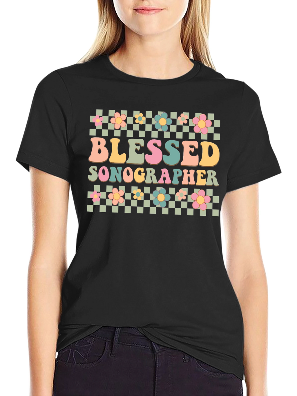 Blessed Sonographer Graphic Tee