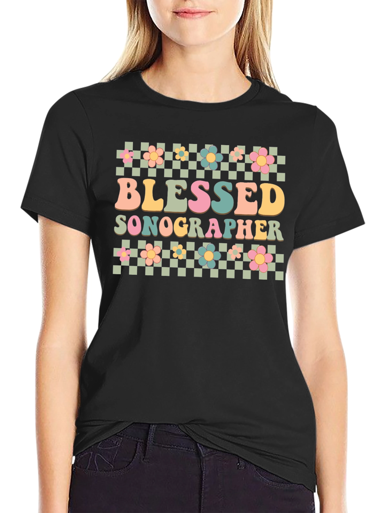 Blessed Sonographer Graphic Tee