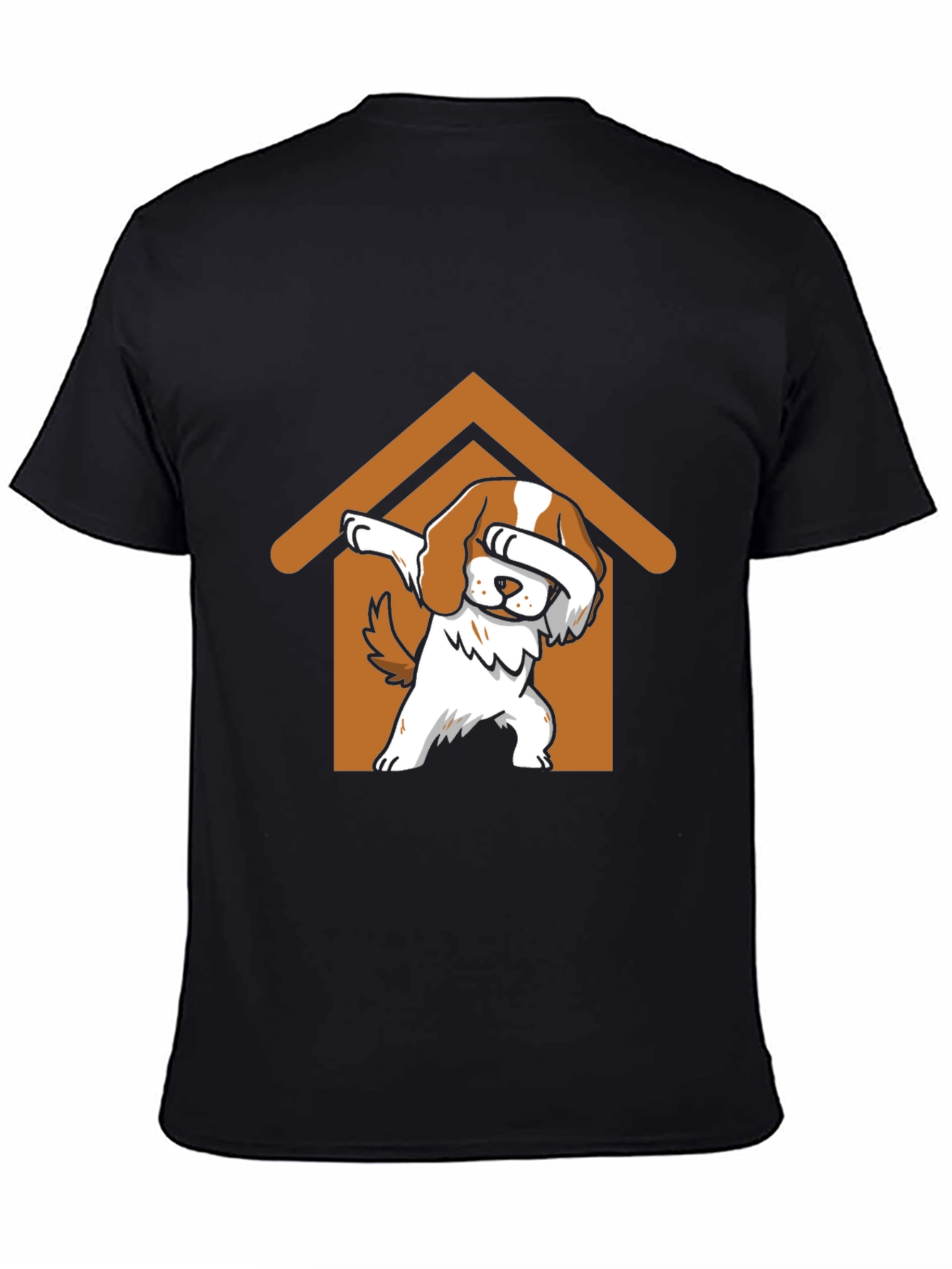 Dog Dabbing in Dog House T-Shirt