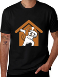 Dog Dabbing in Dog House T-Shirt