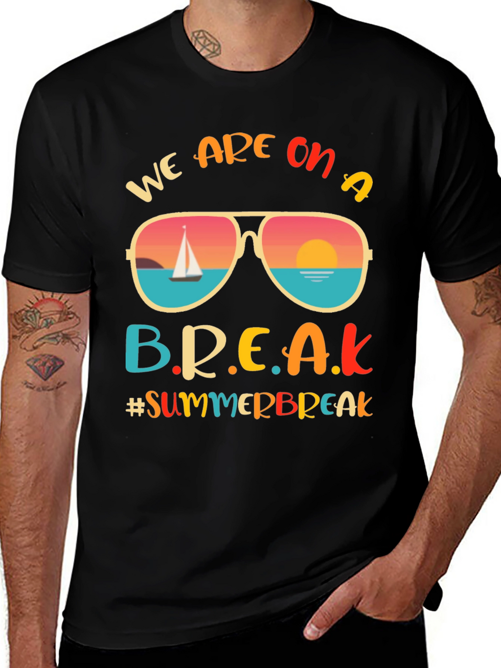 Summer Break Graphic Tee - Vacation Mode