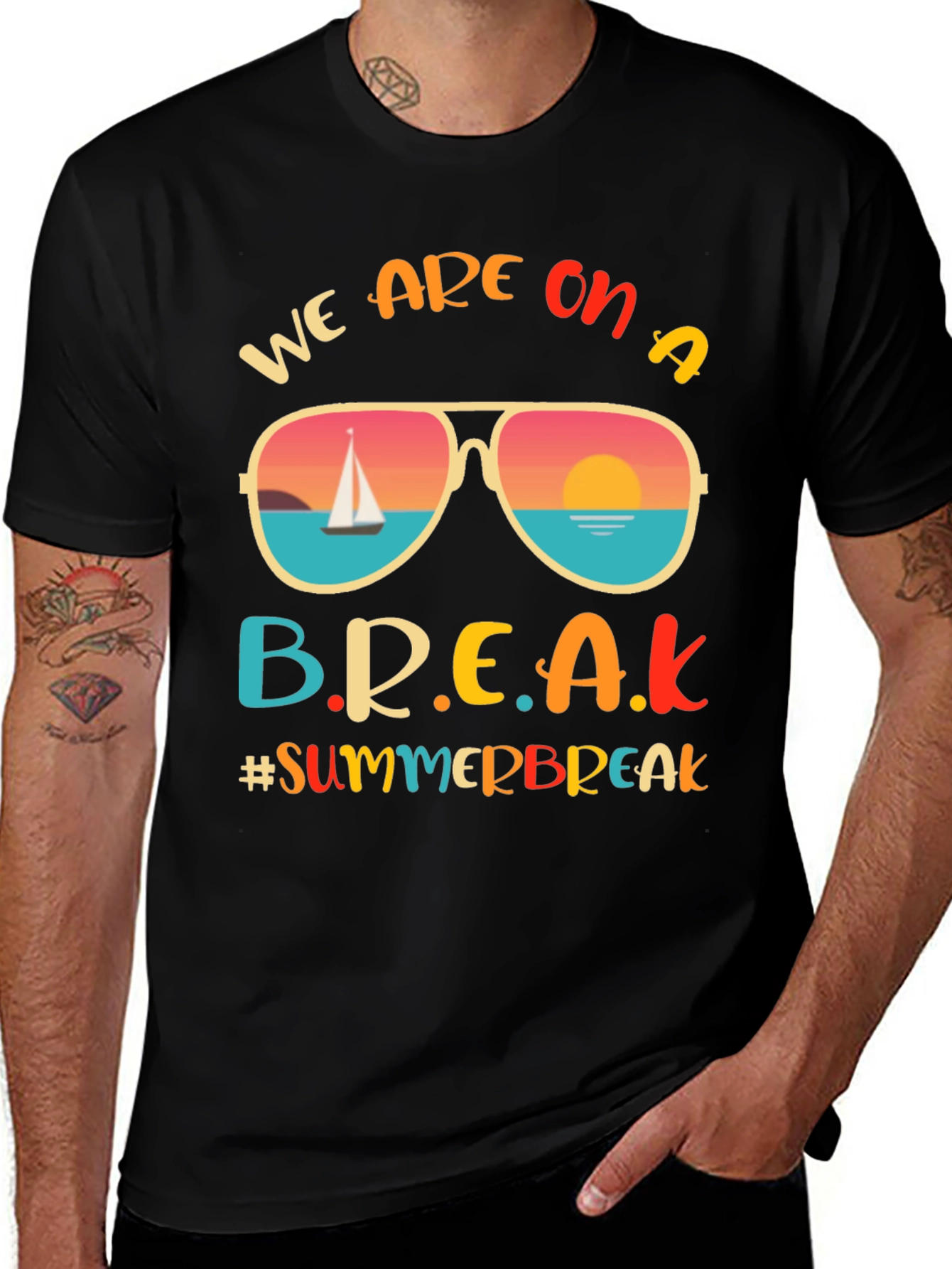 Summer Break Graphic Tee - Vacation Mode