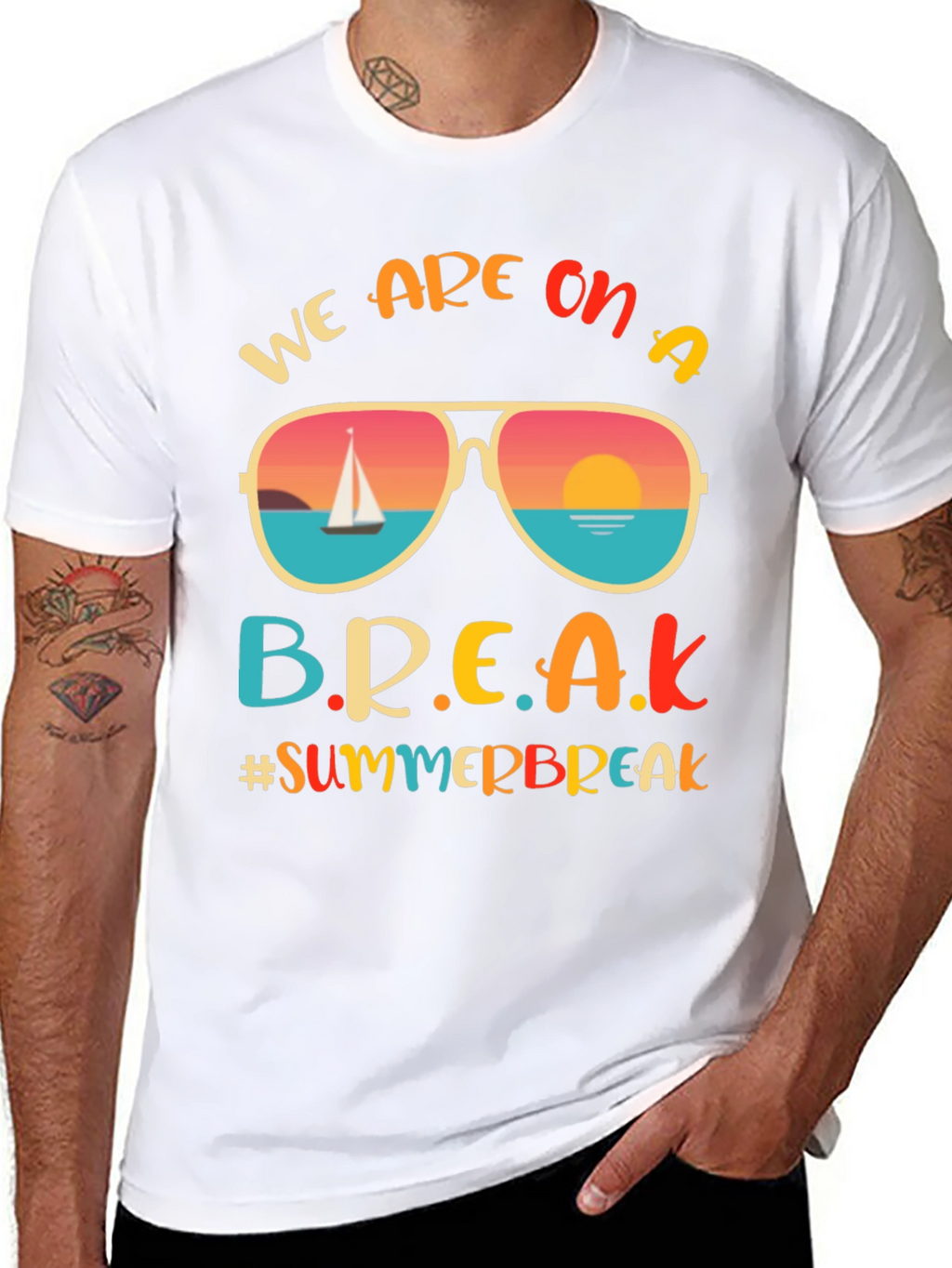 Summer Break Graphic Tee - Vacation Mode