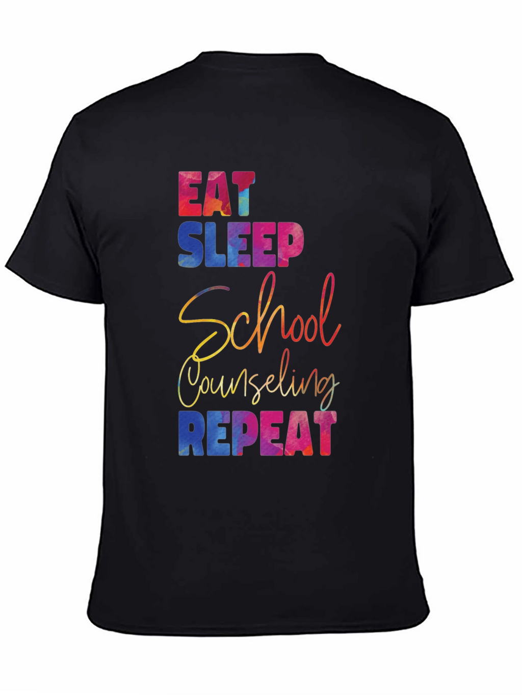 Eat Sleep School Counseling Repeat T-Shirt