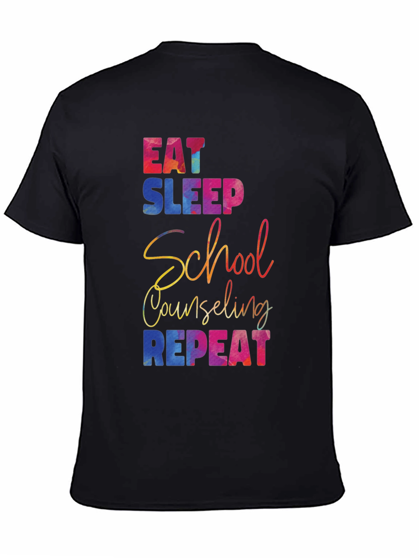 Eat Sleep School Counseling Repeat T-Shirt