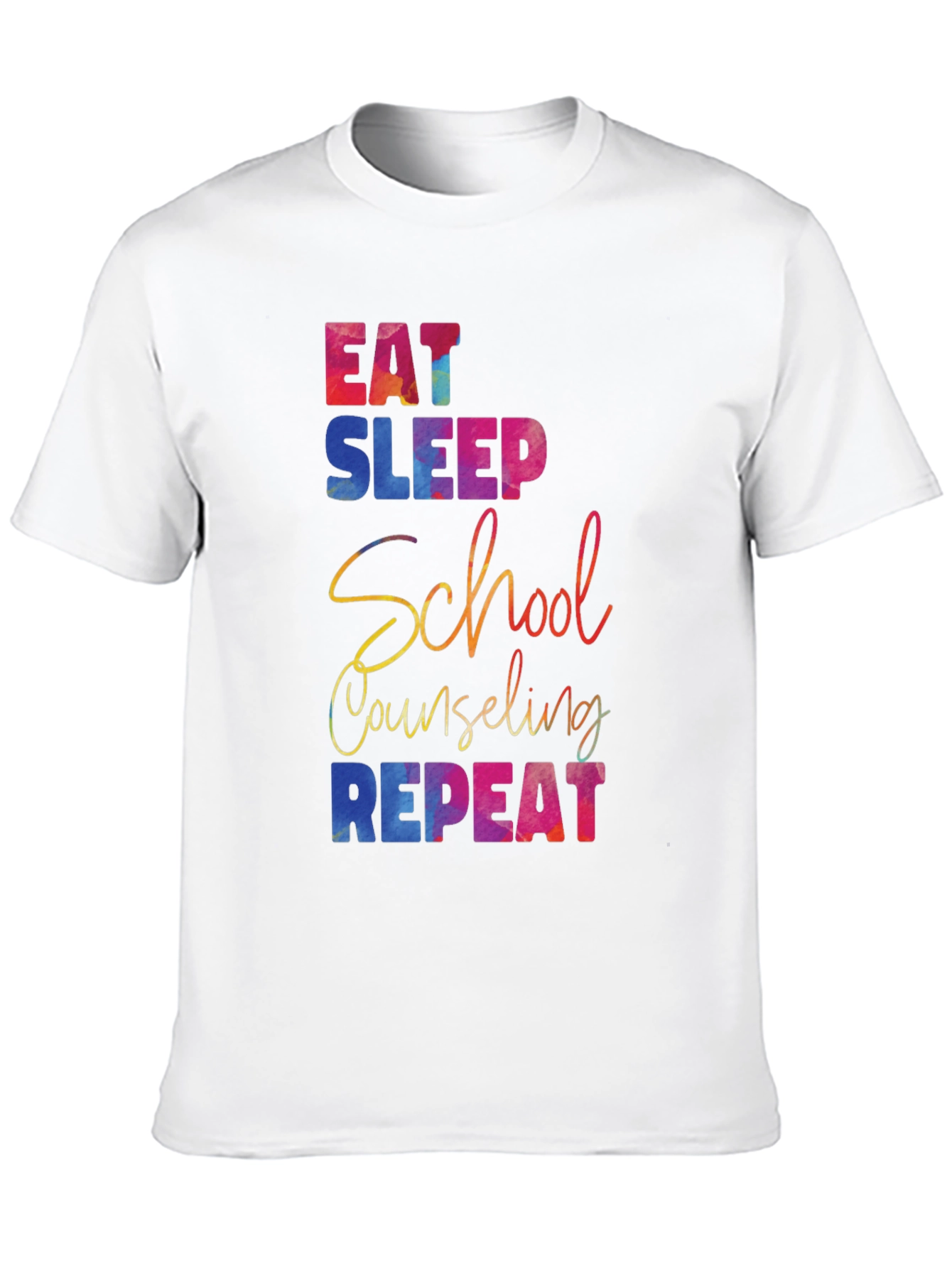 Eat Sleep School Counseling Repeat T-Shirt
