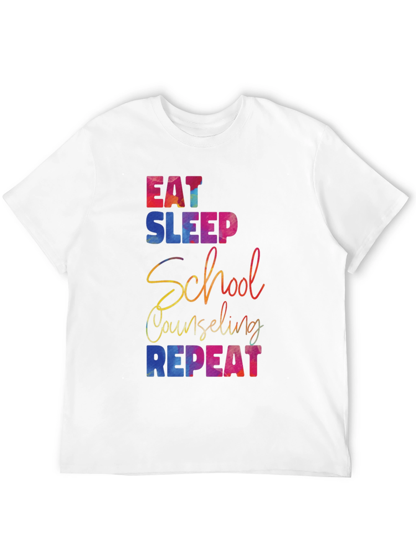 Eat Sleep School Counseling Repeat T-Shirt