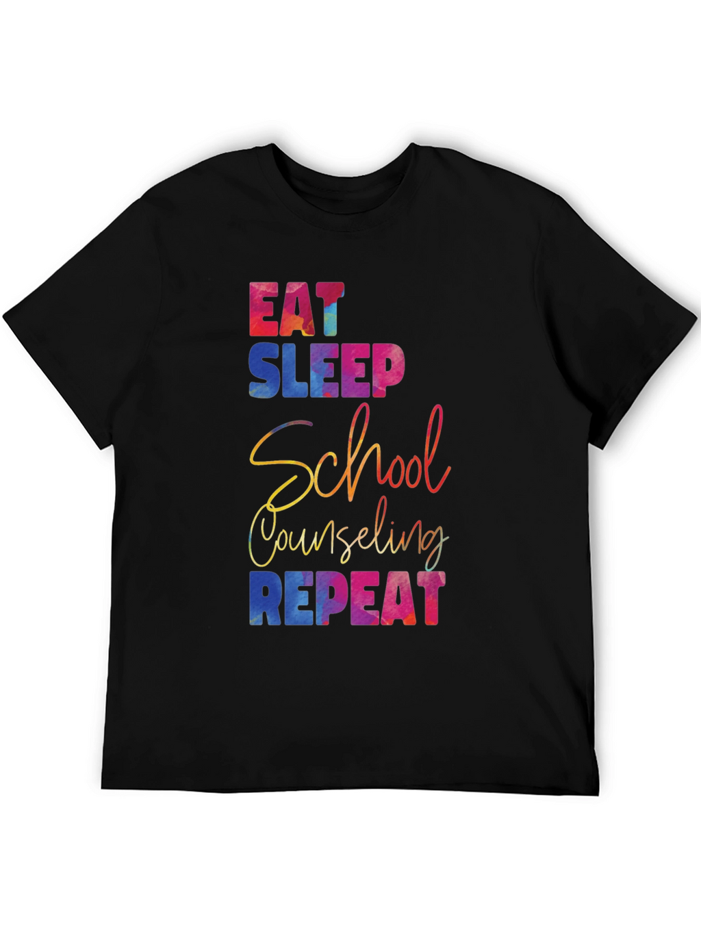 Eat Sleep School Counseling Repeat T-Shirt