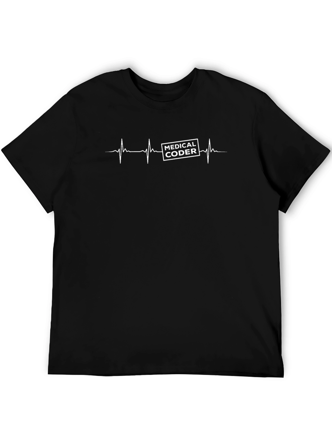 Medical Coder Heartbeat T-Shirt - Funny Gift