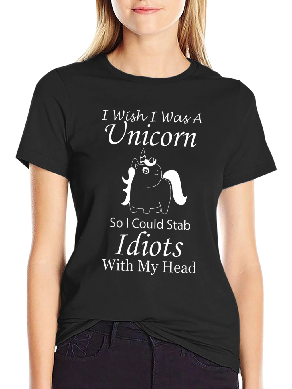 Unicorn Stab Idiots T-Shirt