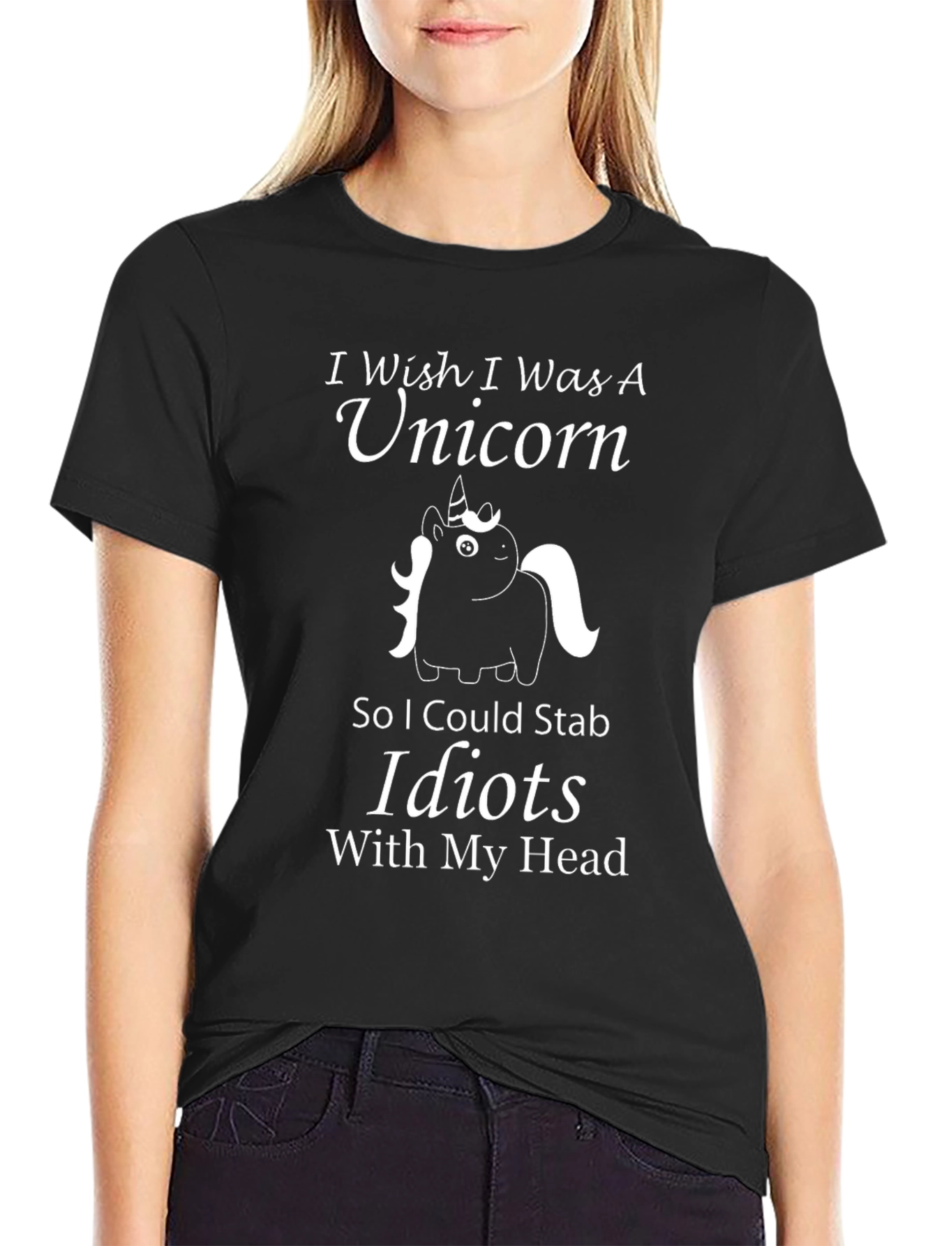 Unicorn Stab Idiots T-Shirt