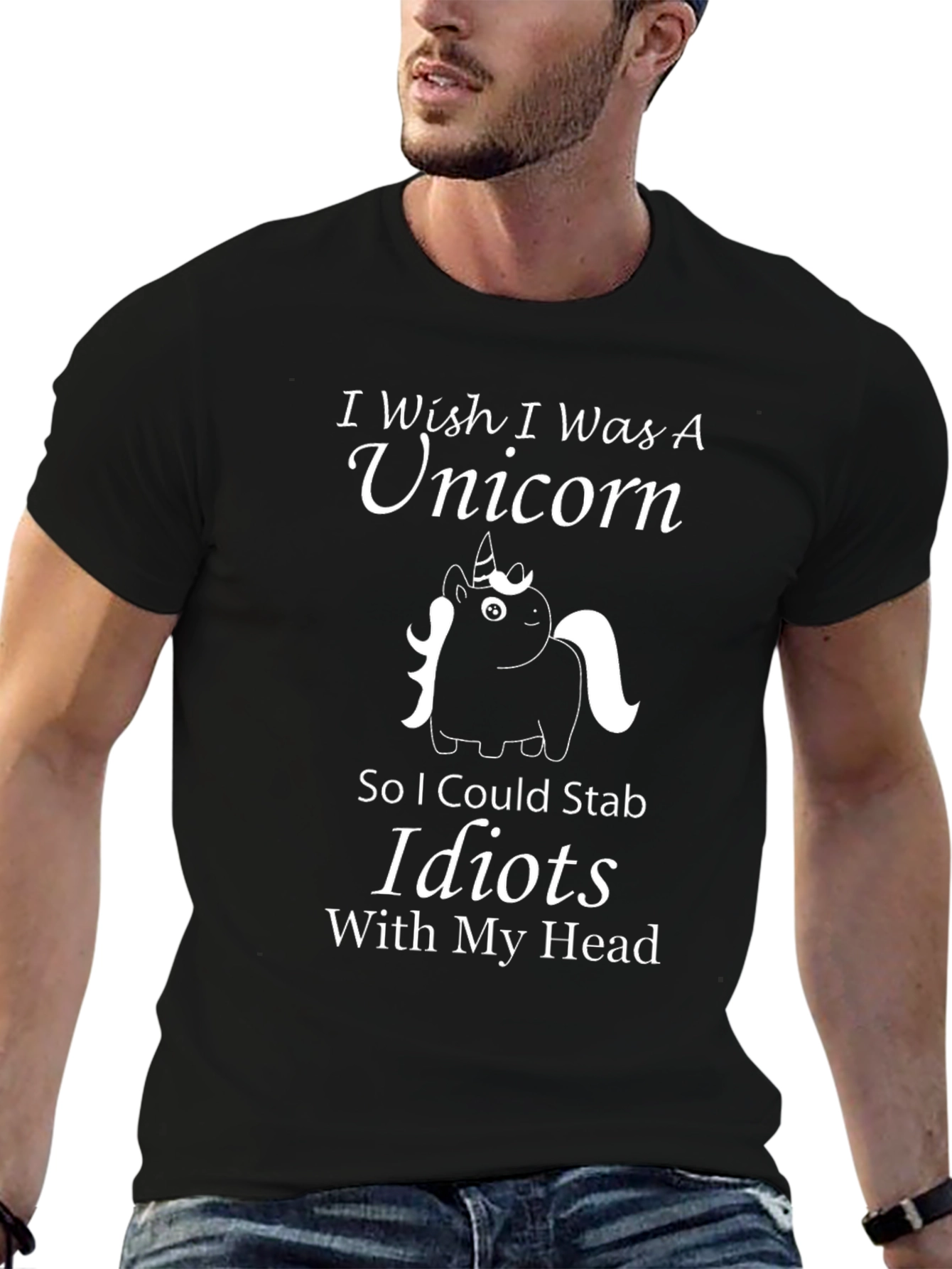 Unicorn Stab Idiots T-Shirt