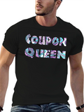 Coupon Queen Black T-Shirt