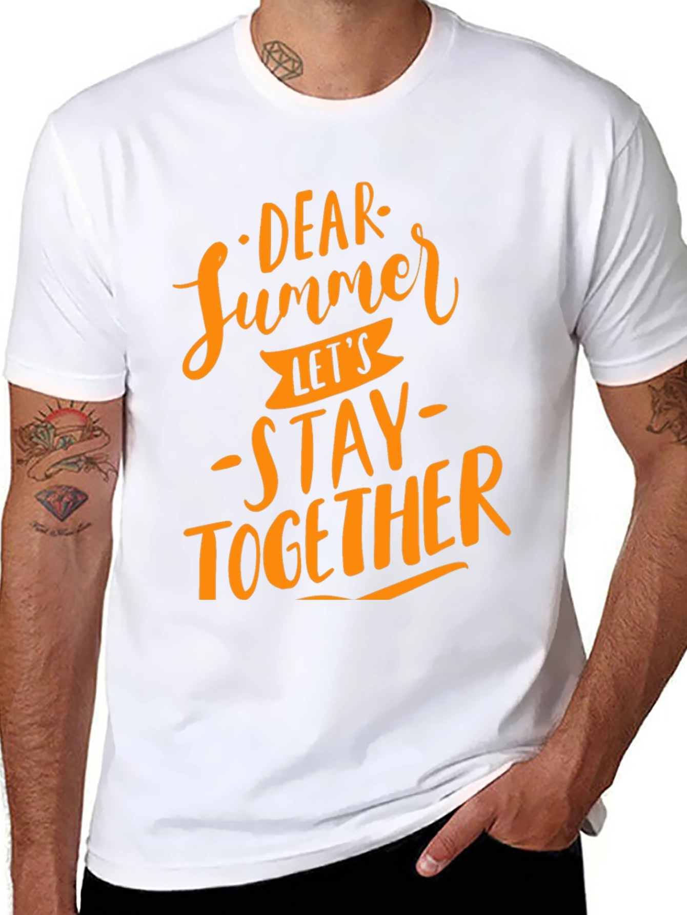 Dear Summer Graphic Tee - Black T-Shirt