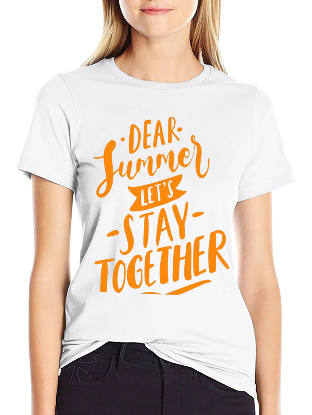 Dear Summer Graphic Tee - Black T-Shirt