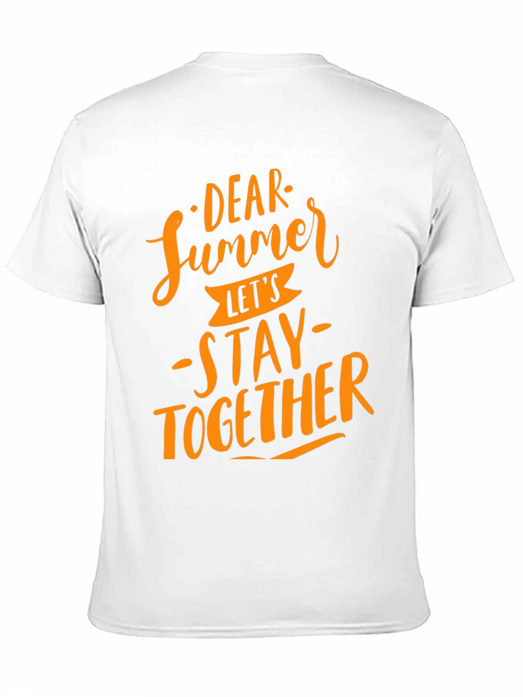 Dear Summer Graphic Tee - Black T-Shirt