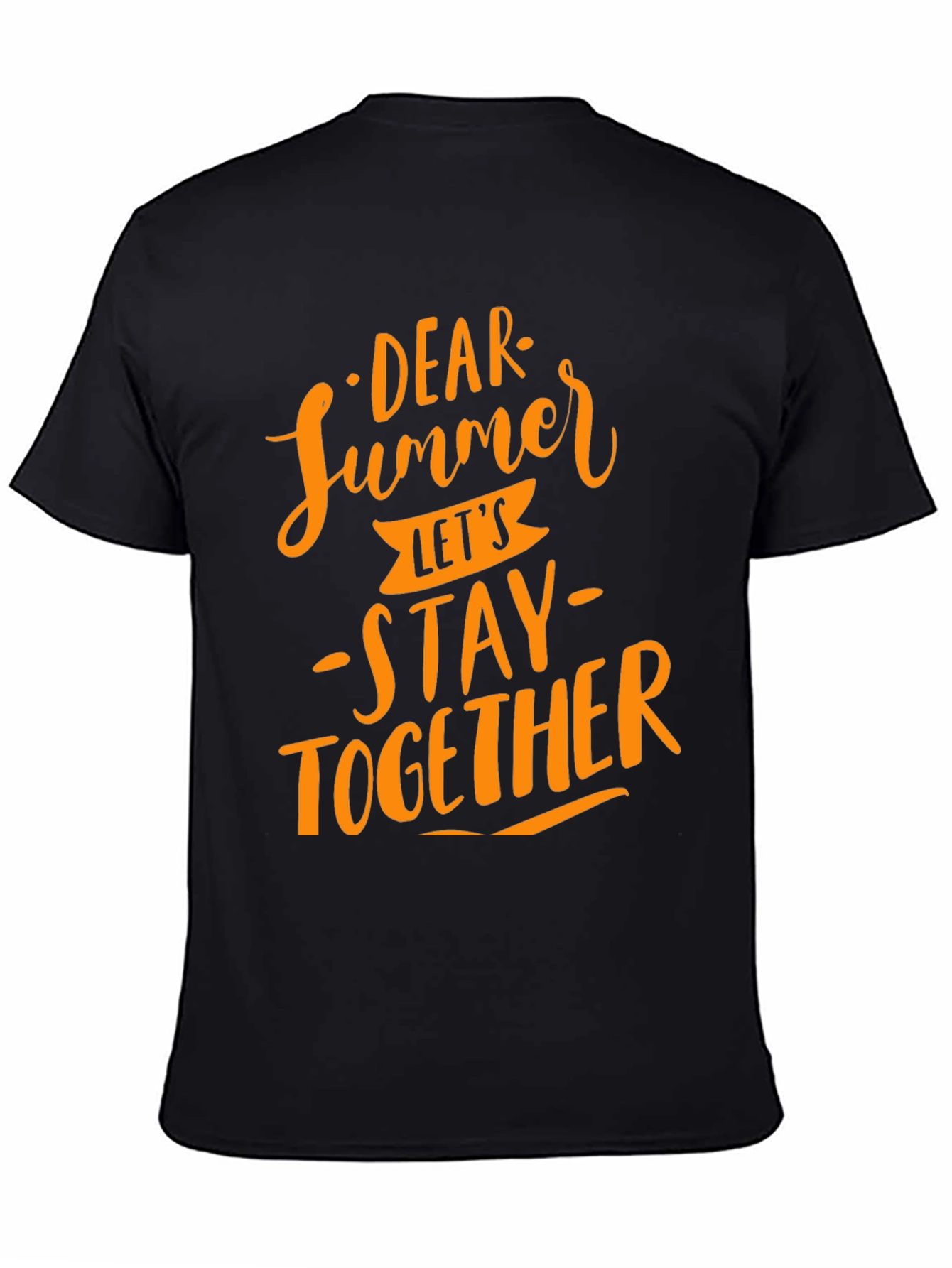 Dear Summer Graphic Tee - Black T-Shirt