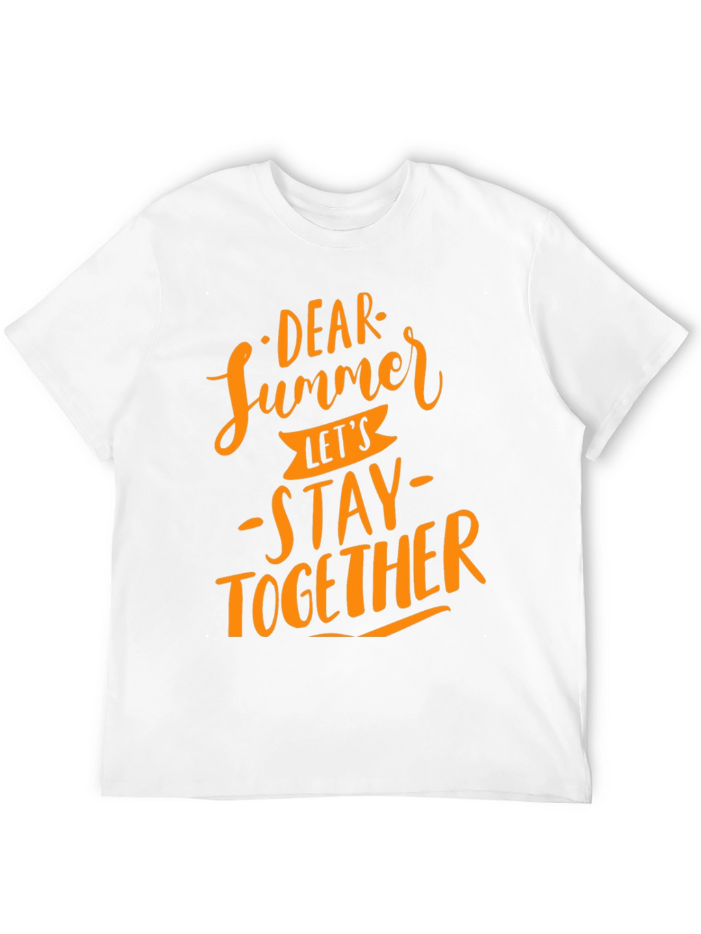 Dear Summer Graphic Tee - Black T-Shirt