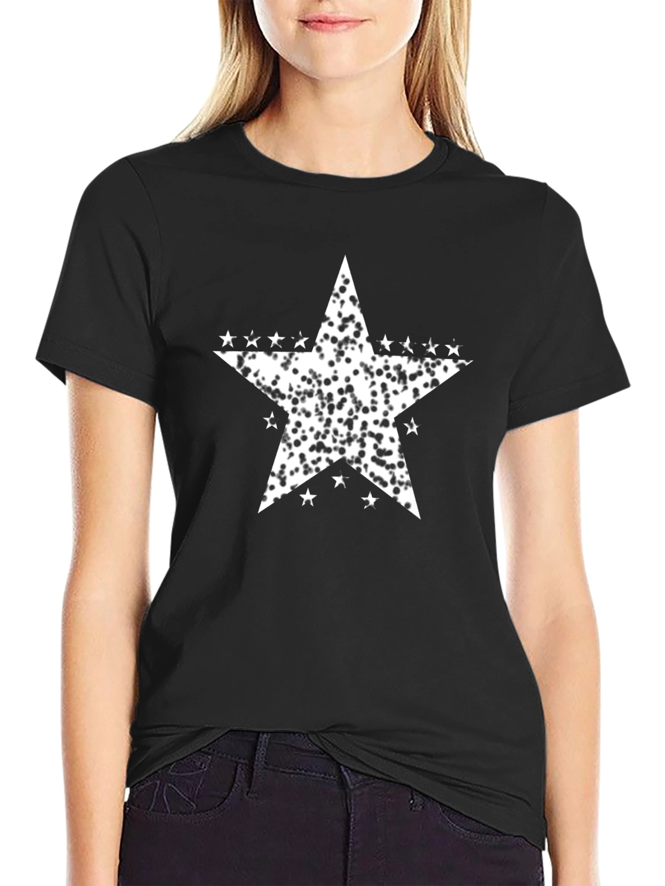 Star Graphic Black T-Shirt