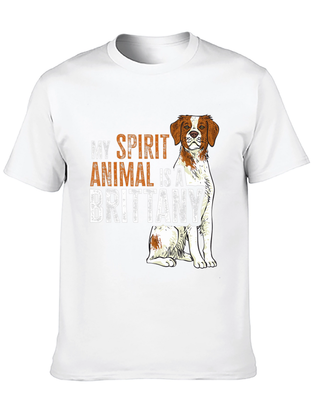 Brittany Dog Spirit Animal T-Shirt