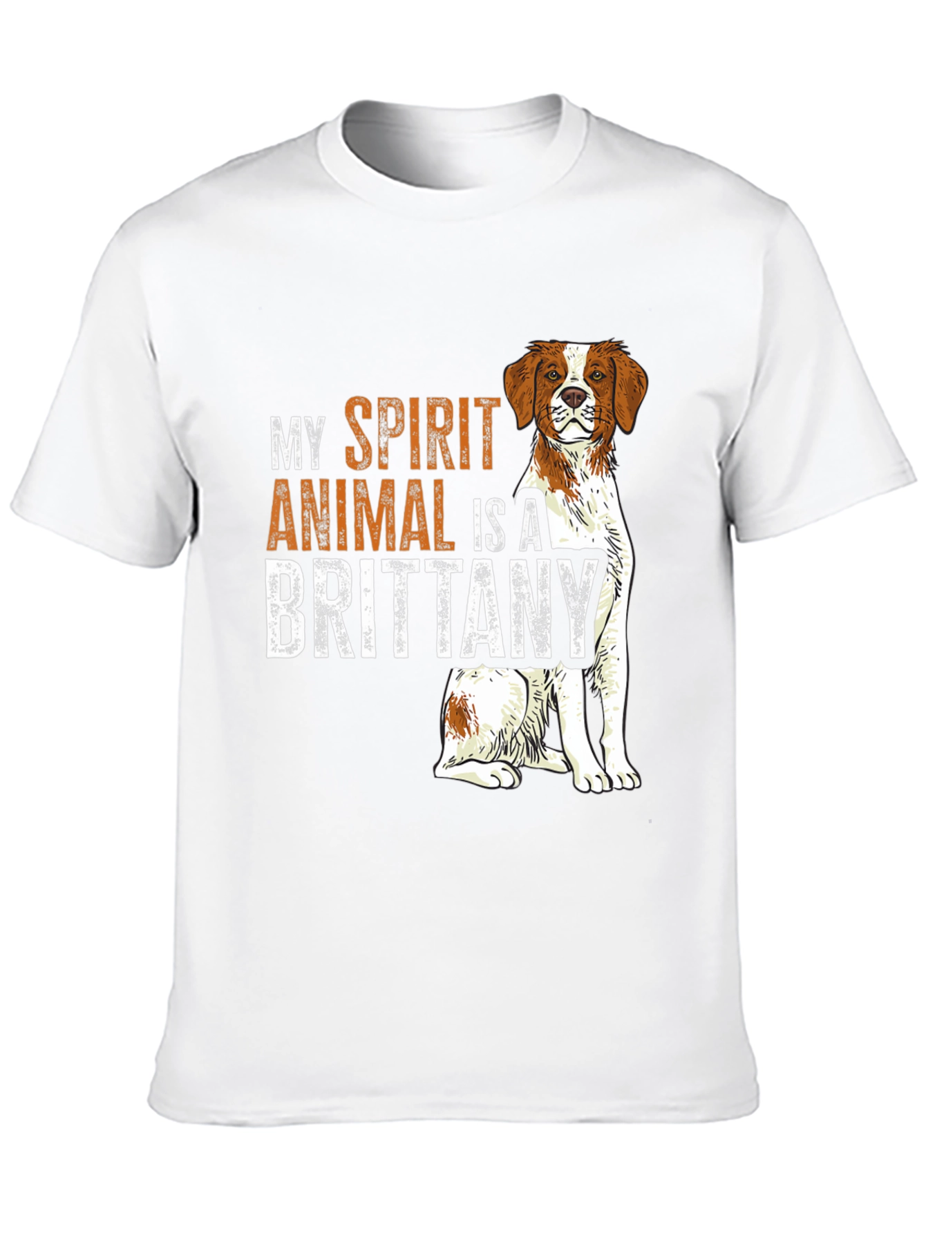 Brittany Dog Spirit Animal T-Shirt