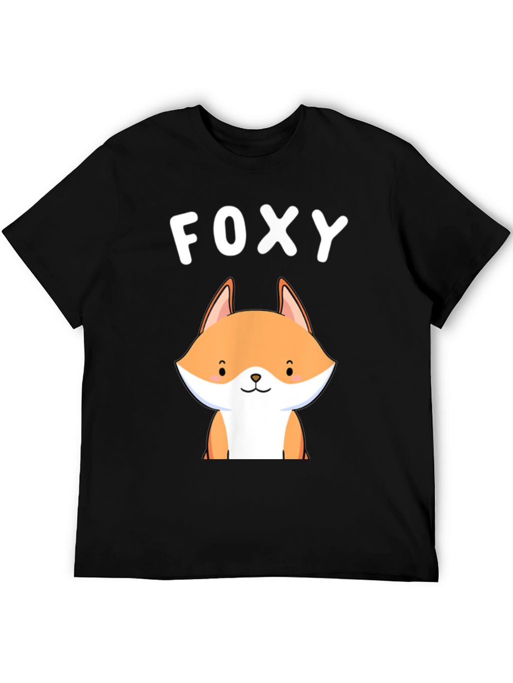Foxy Graphic Tee - Cute Fox Design