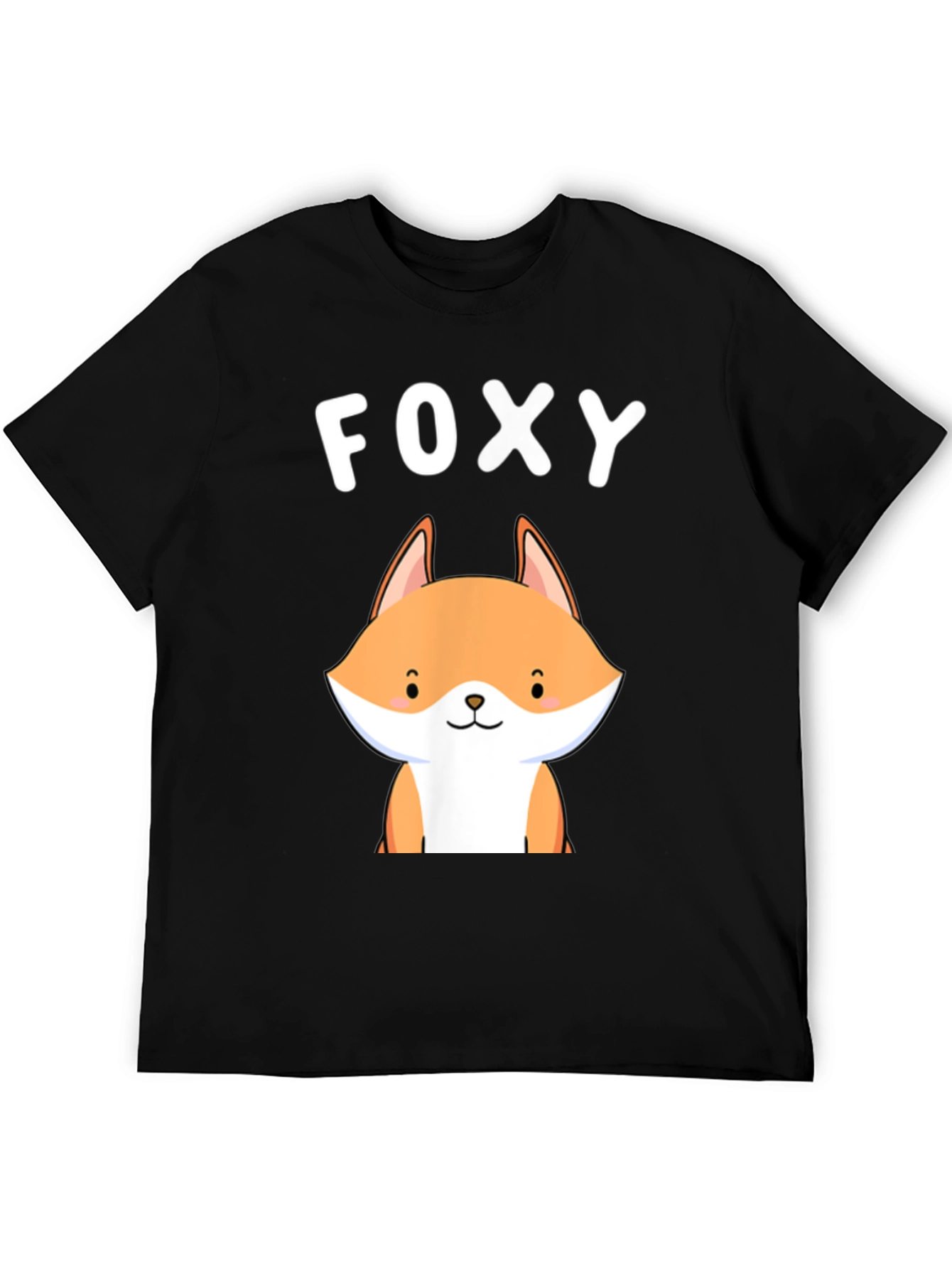 Foxy Graphic Tee - Cute Fox Design