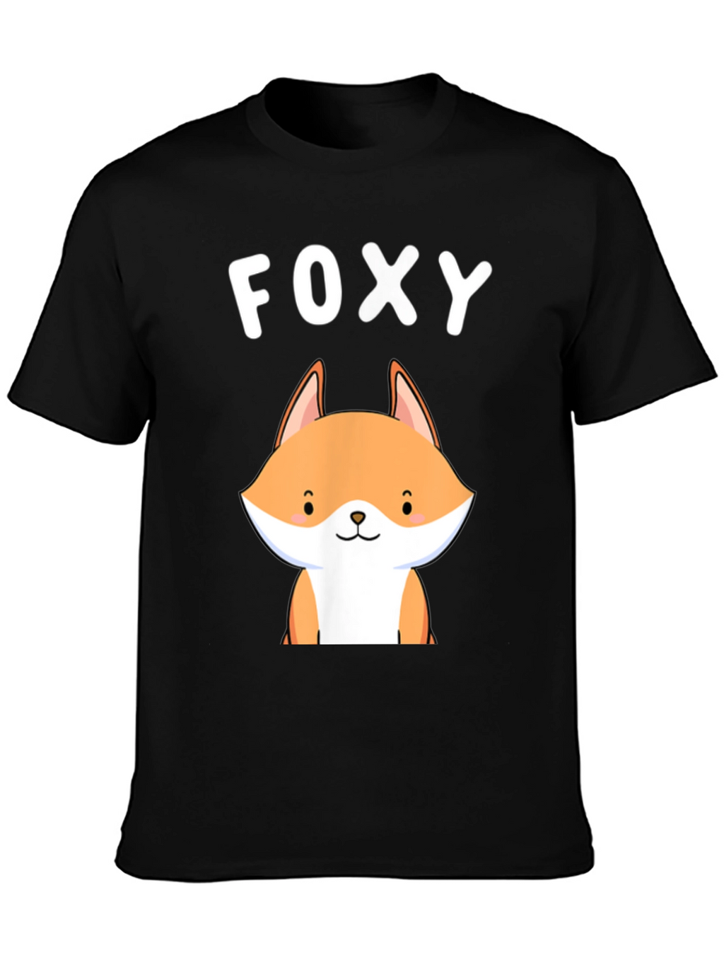 Foxy Graphic Tee - Cute Fox Design