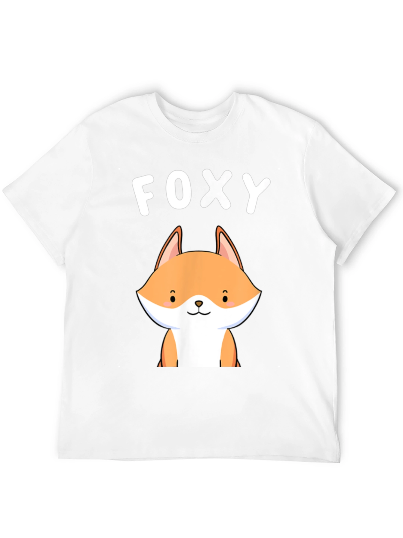 Foxy Graphic Tee - Cute Fox Design