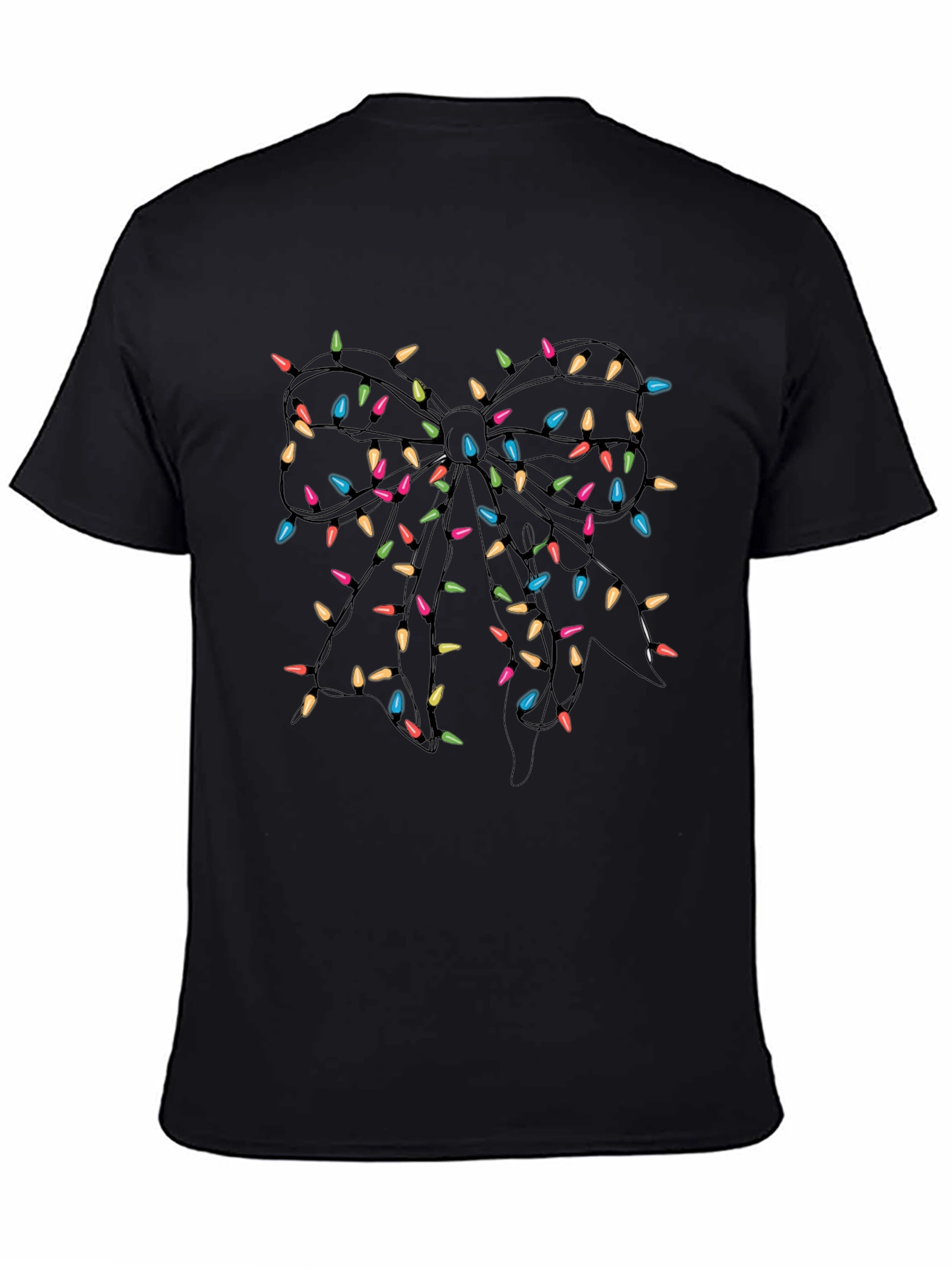Festive Lights Bow Graphic Tee