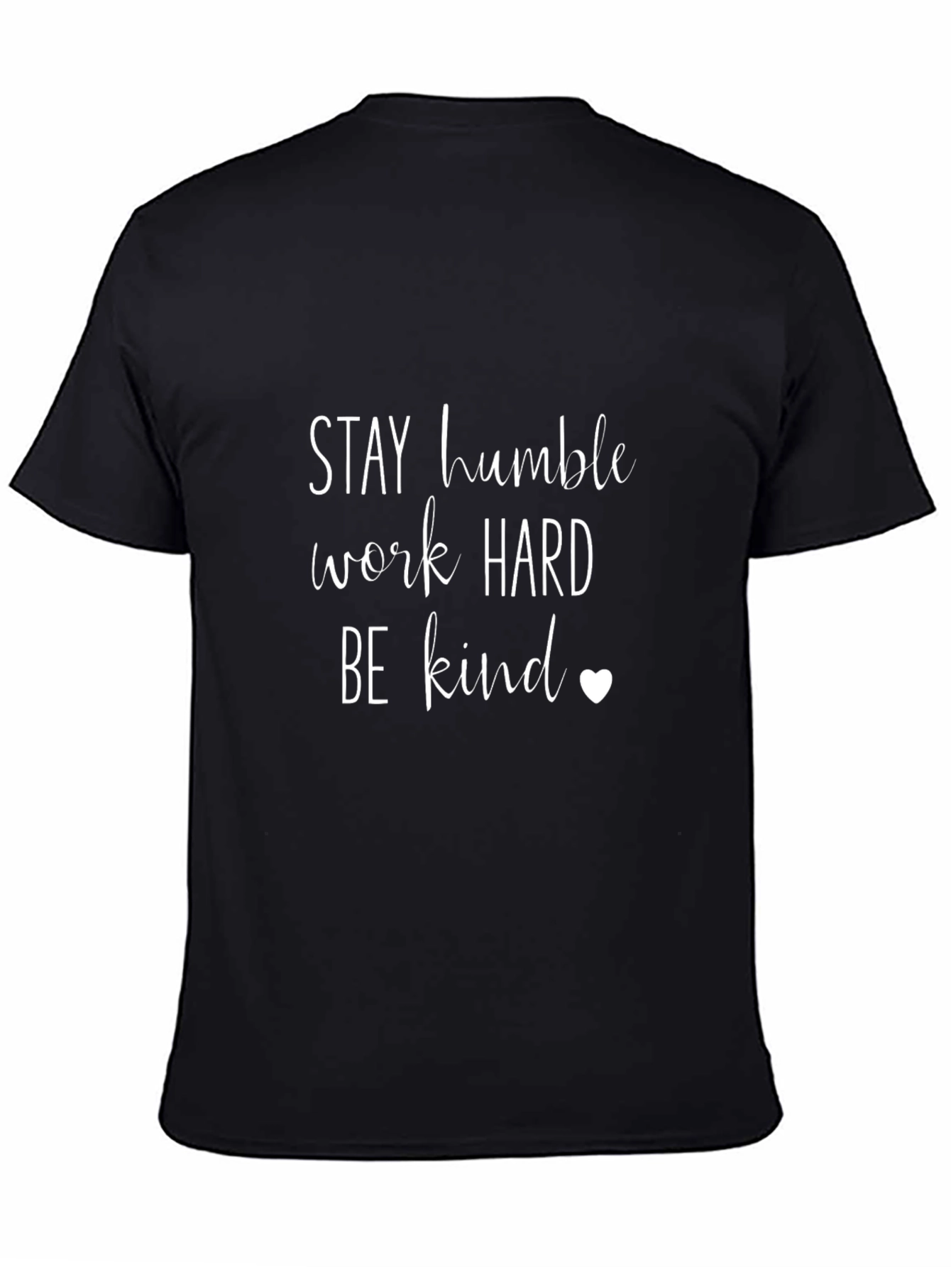 Stay Humble Graphic Tee - Black