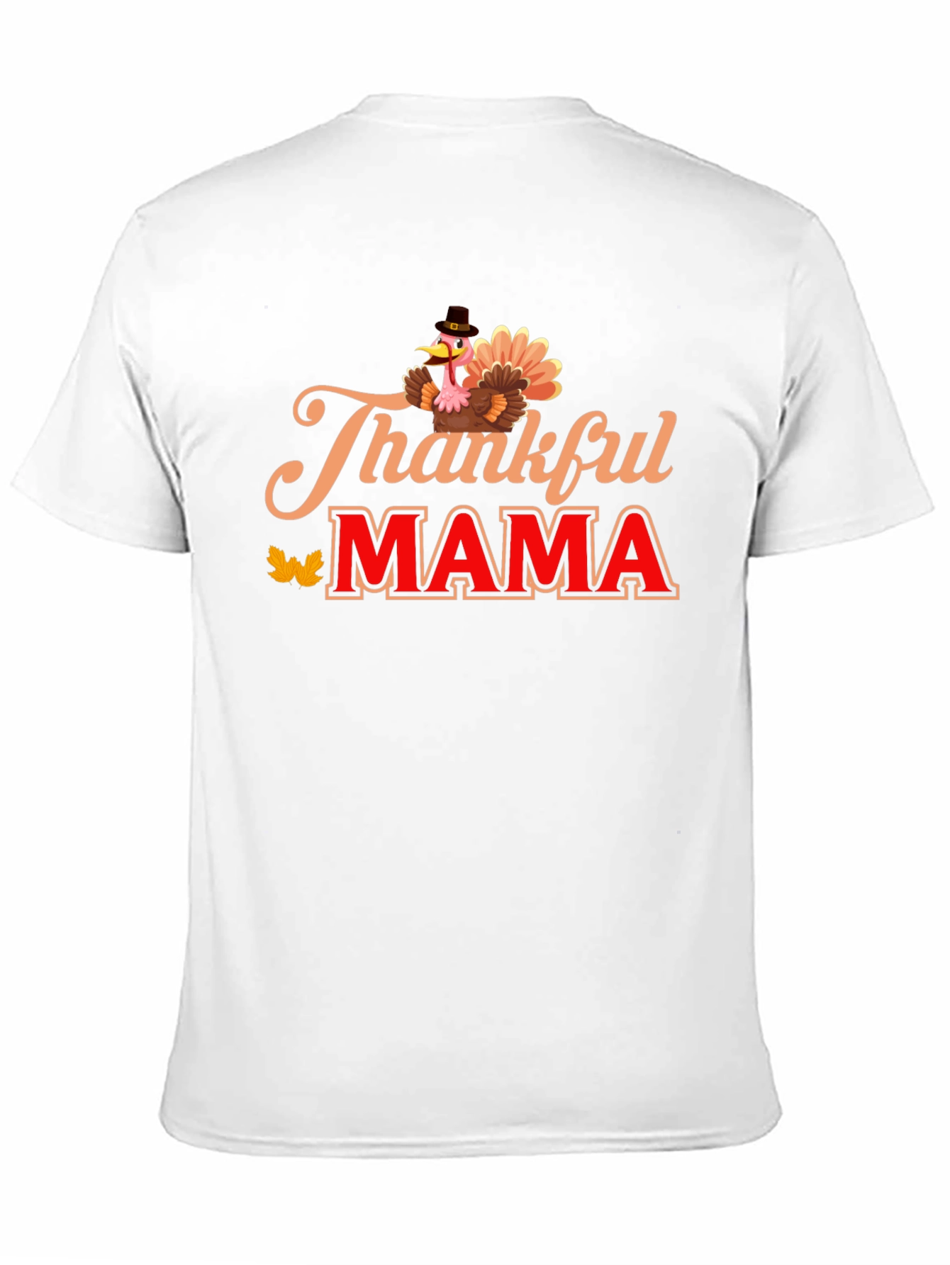 Thankful Mama Turkey T-Shirt
