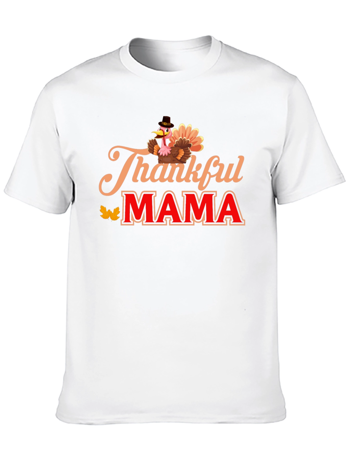 Thankful Mama Turkey T-Shirt