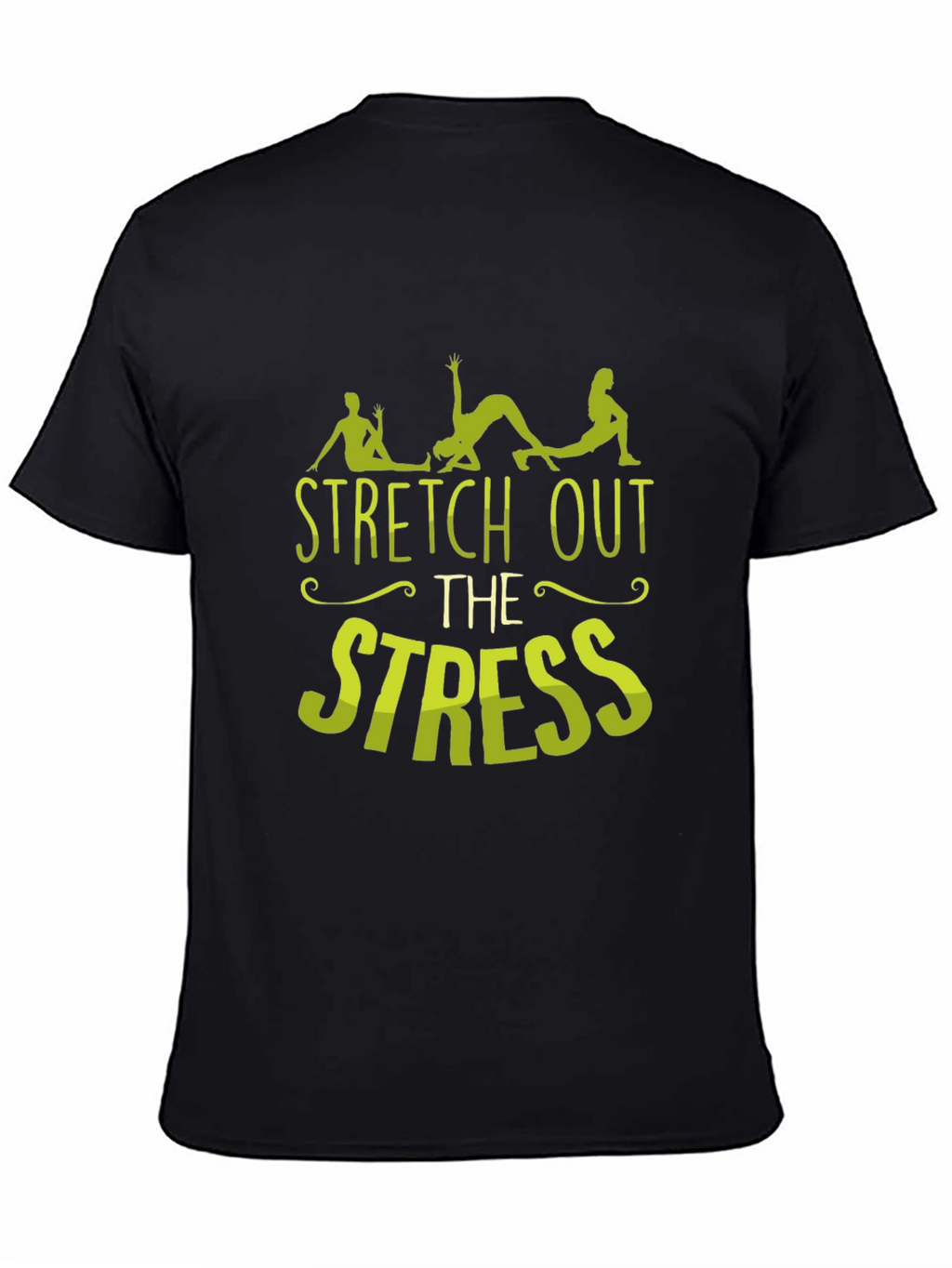 Stretch Out the Stress Graphic T-Shirt