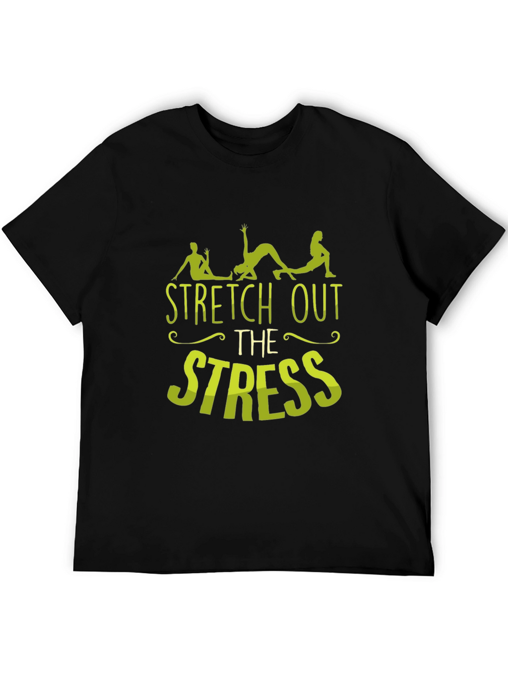 Stretch Out the Stress Graphic T-Shirt