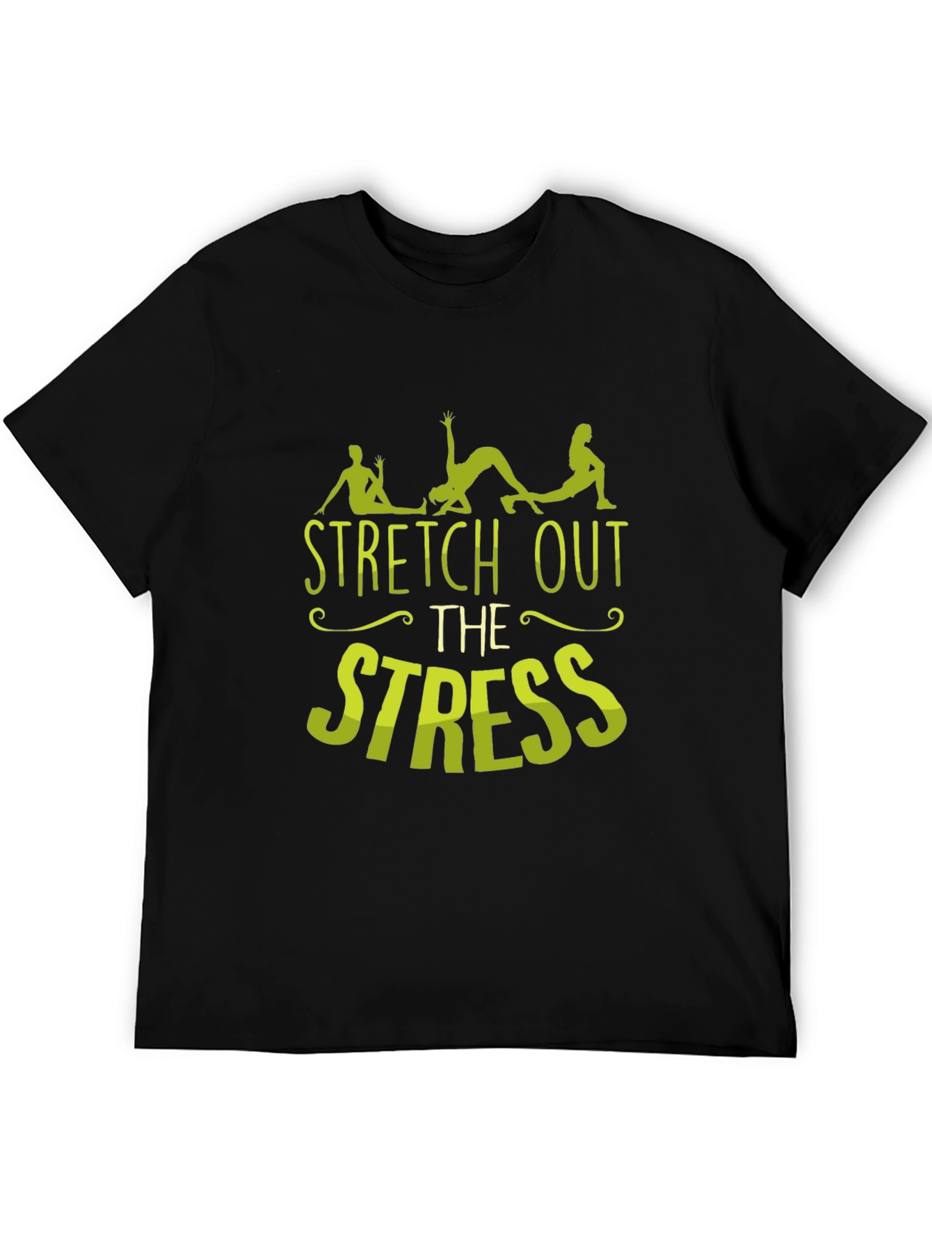 Stretch Out the Stress Graphic T-Shirt