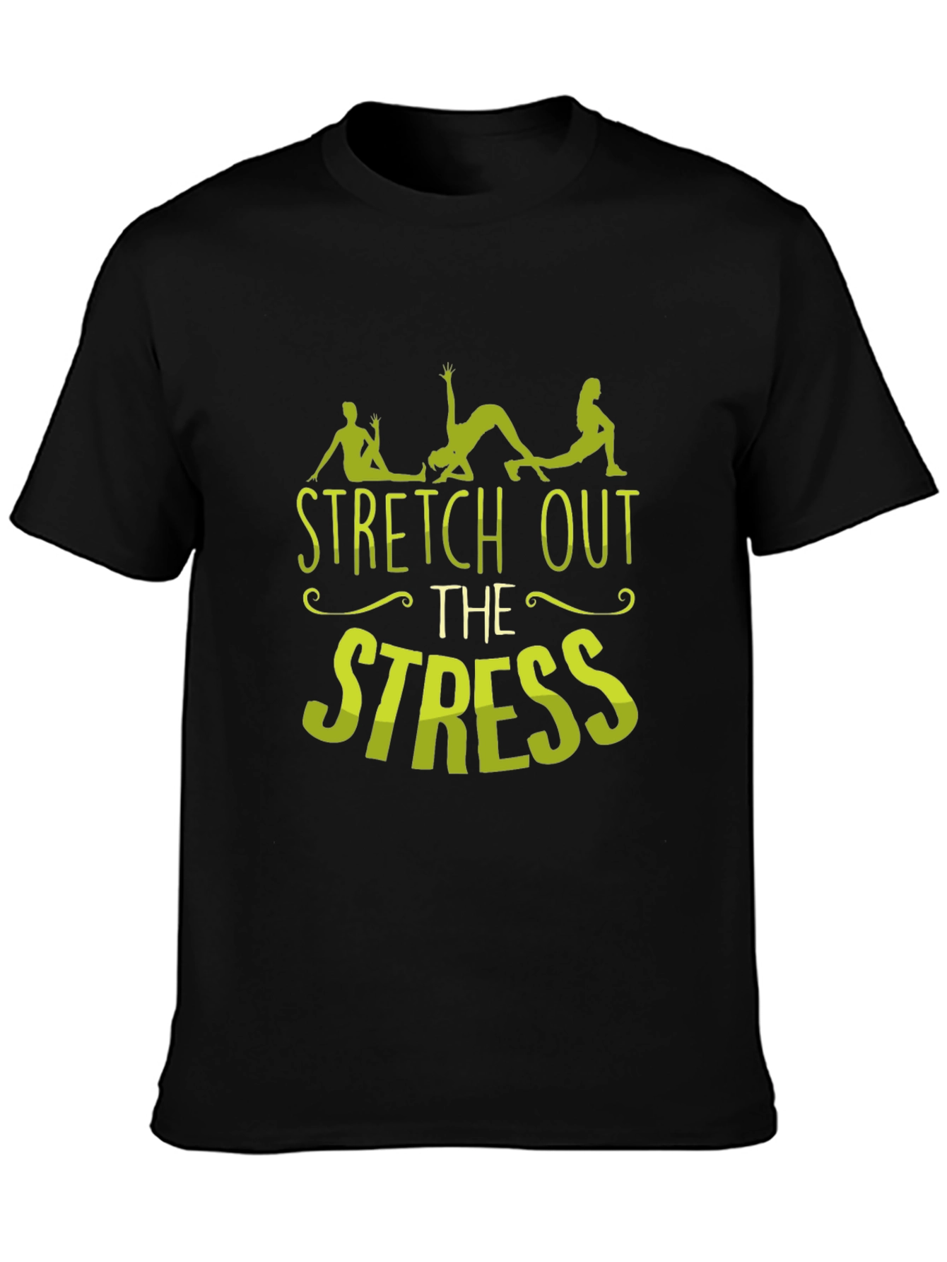 Stretch Out the Stress Graphic T-Shirt