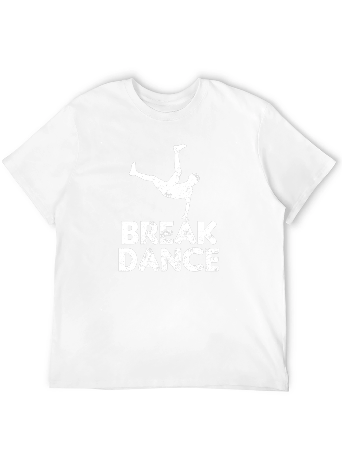 Break Dance Graphic T-Shirt - Black Cotton Tee