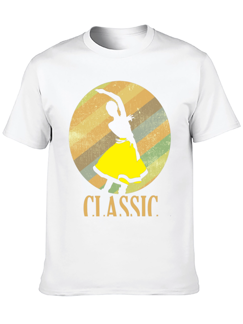 Classic Dancer Graphic T-Shirt - Retro Style