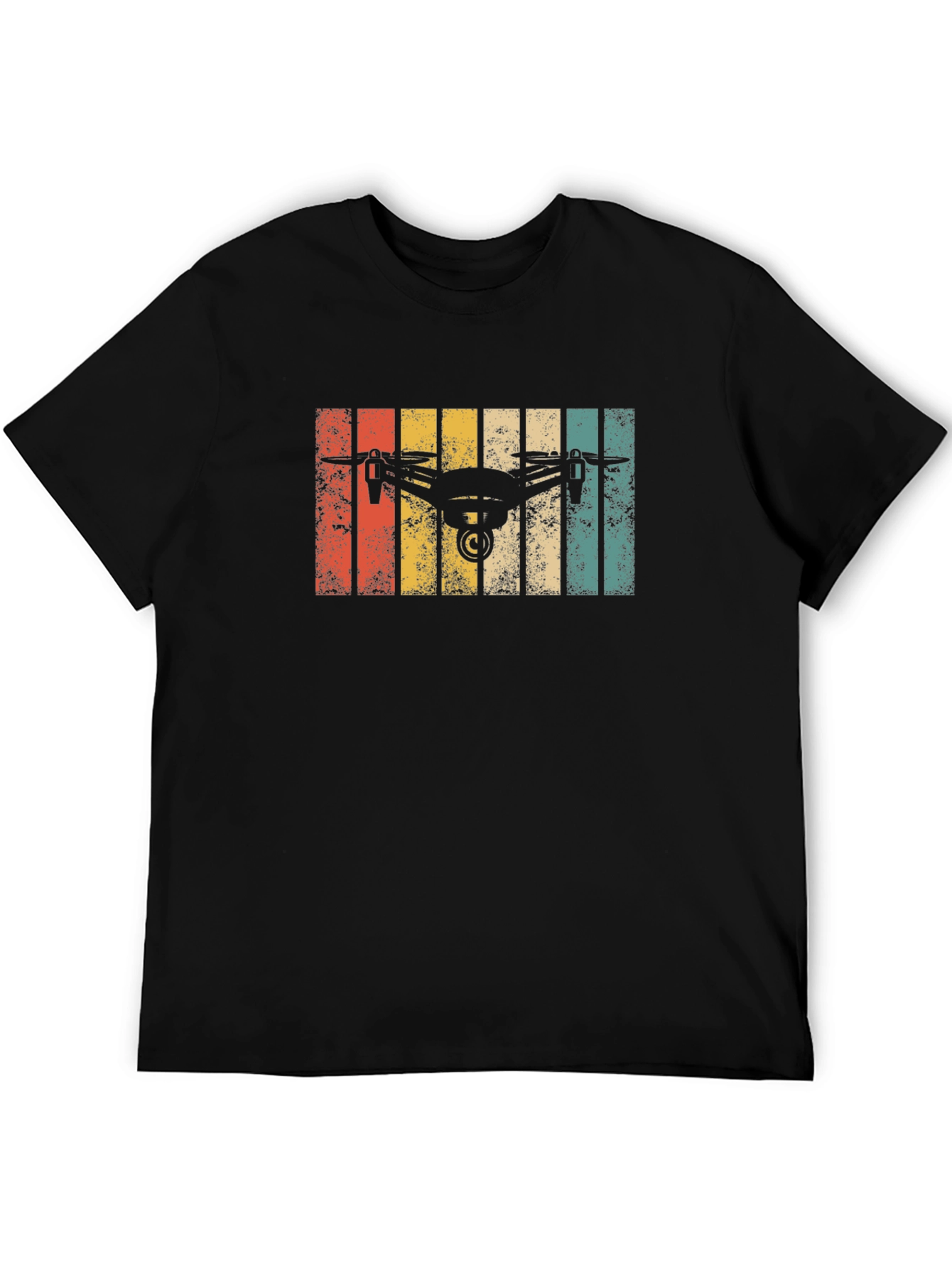 Retro Drone T-Shirt - Vintage Style