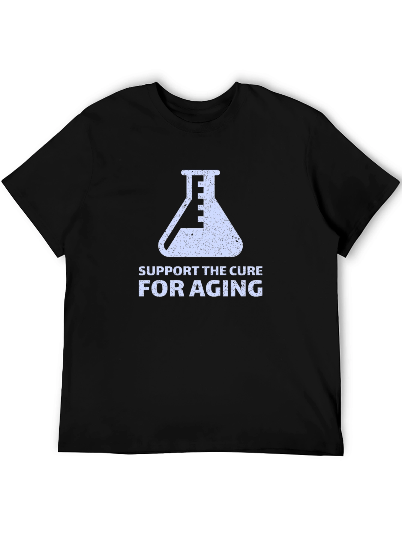Support the Cure for Aging Black T-Shirt