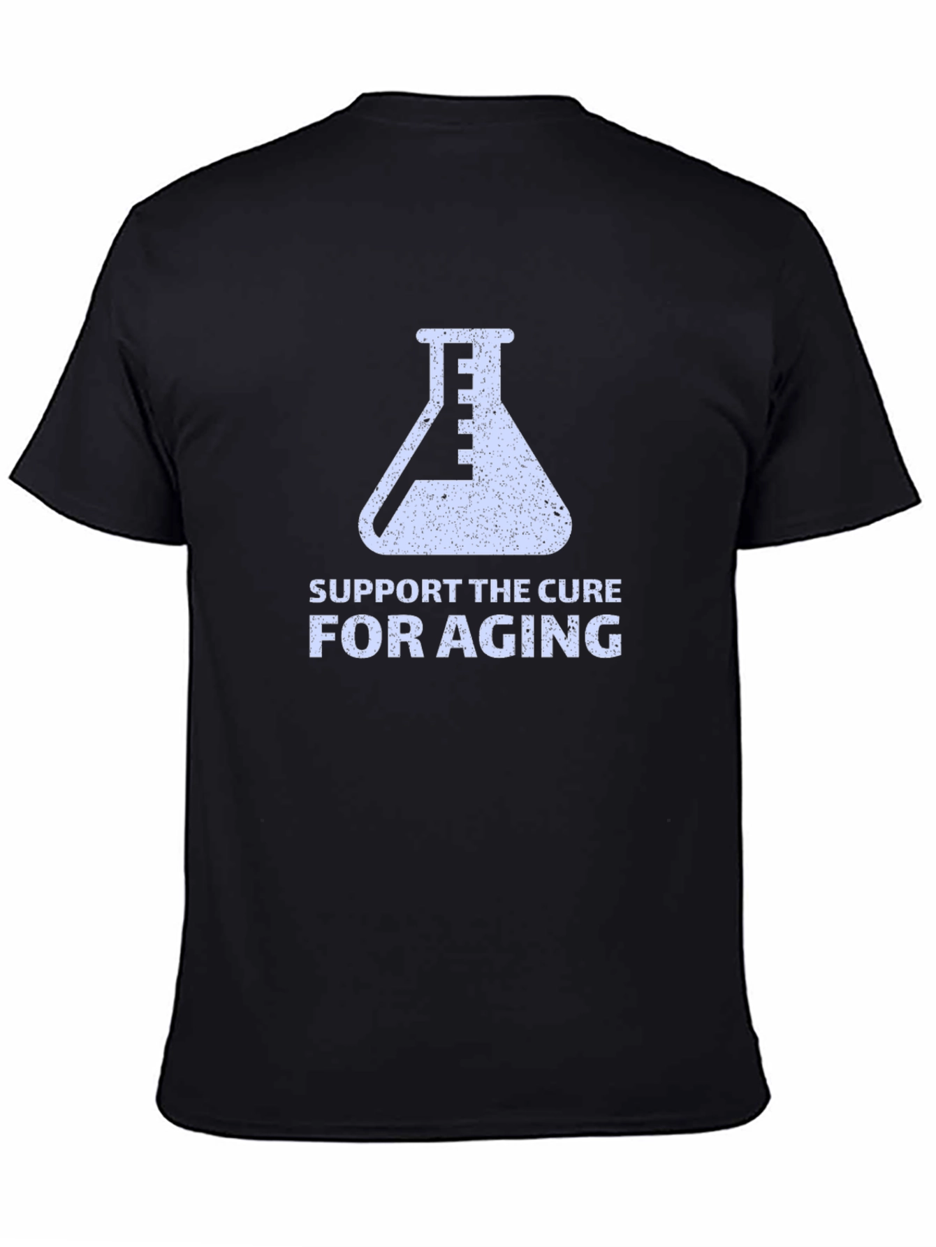 Support the Cure for Aging Black T-Shirt