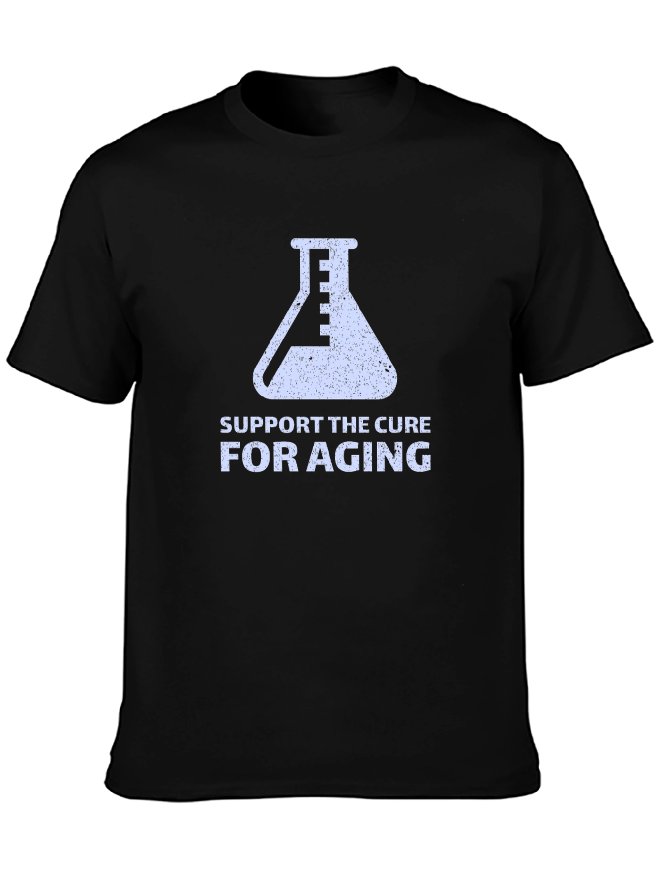Support the Cure for Aging Black T-Shirt