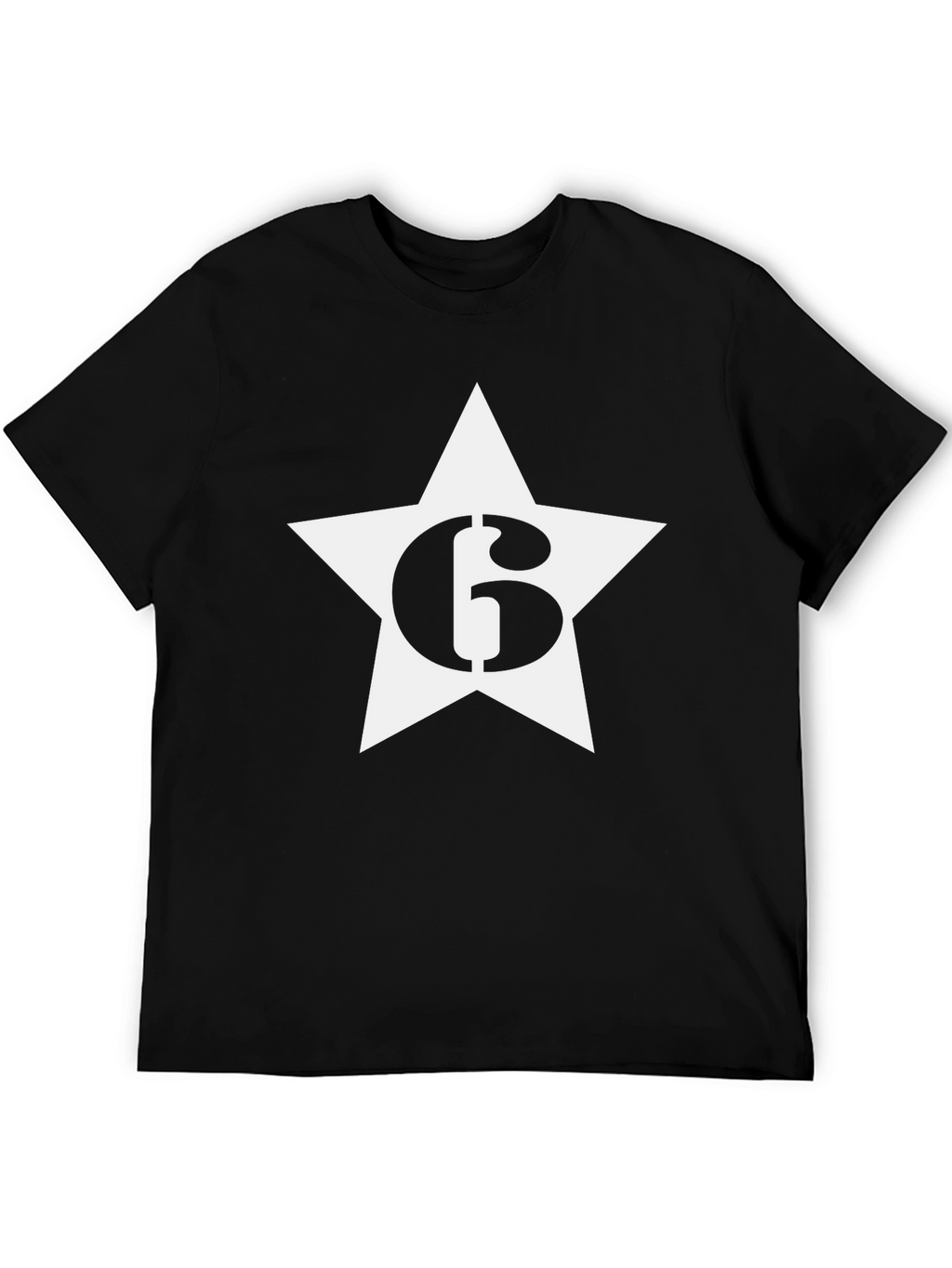 Star Number 6 Graphic Tee - Cool & Casual