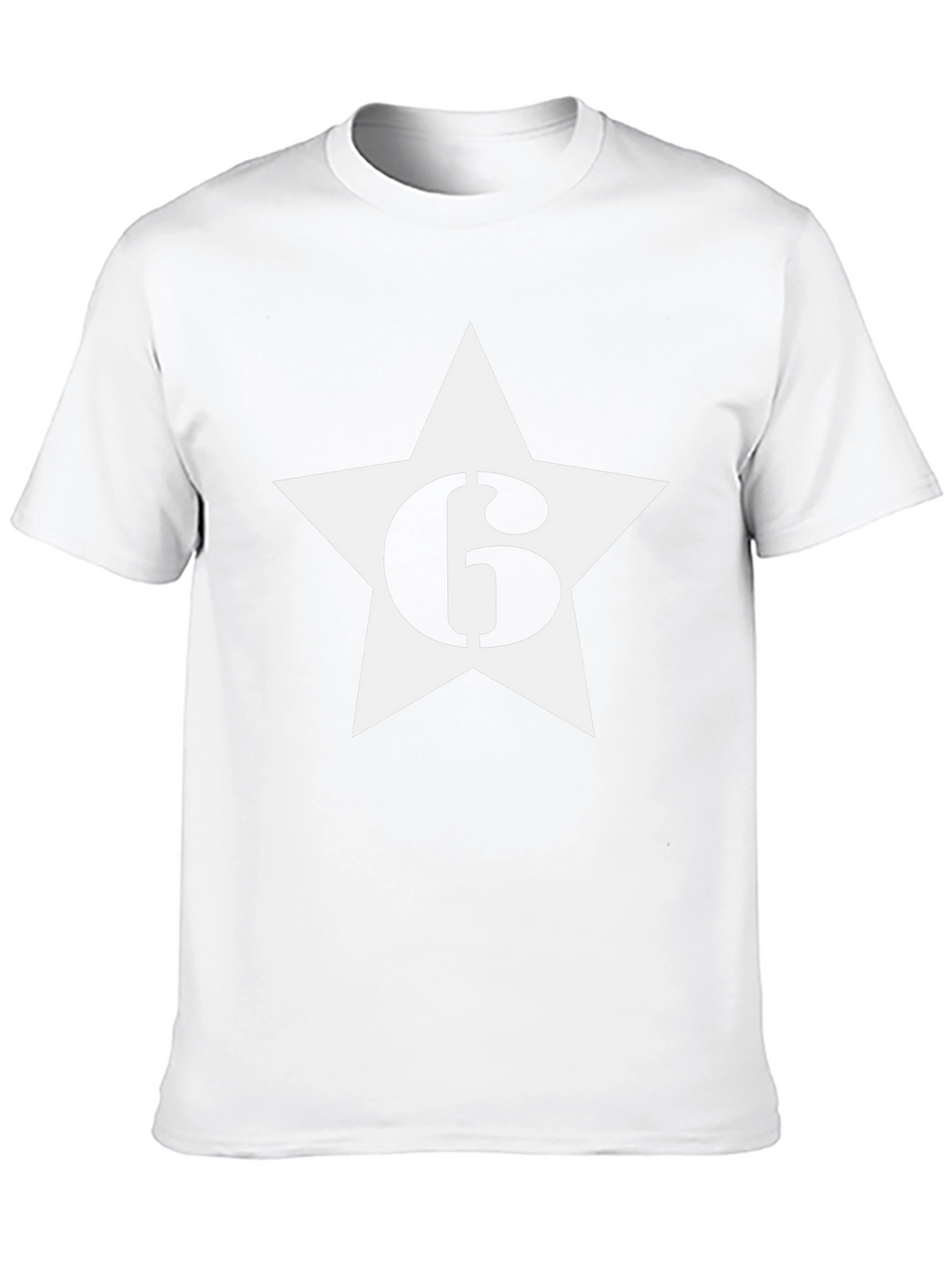 Star Number 6 Graphic Tee - Cool & Casual