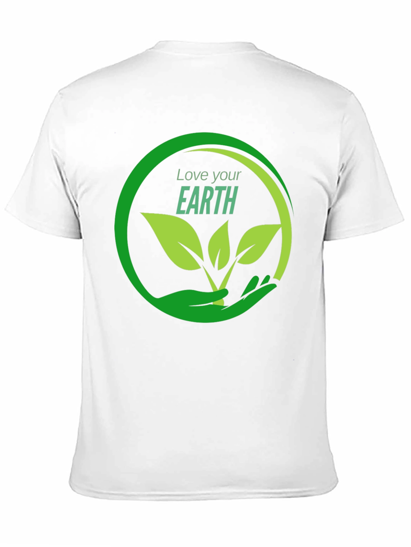 Eco-Friendly Love Your Earth Graphic T-Shirt